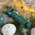 Crackers de maison 8 parfums de tiroirs Design de mon crackers : Célébration vert